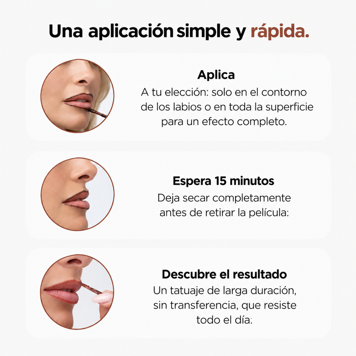 TINTA LABIAL PEEL-OFF