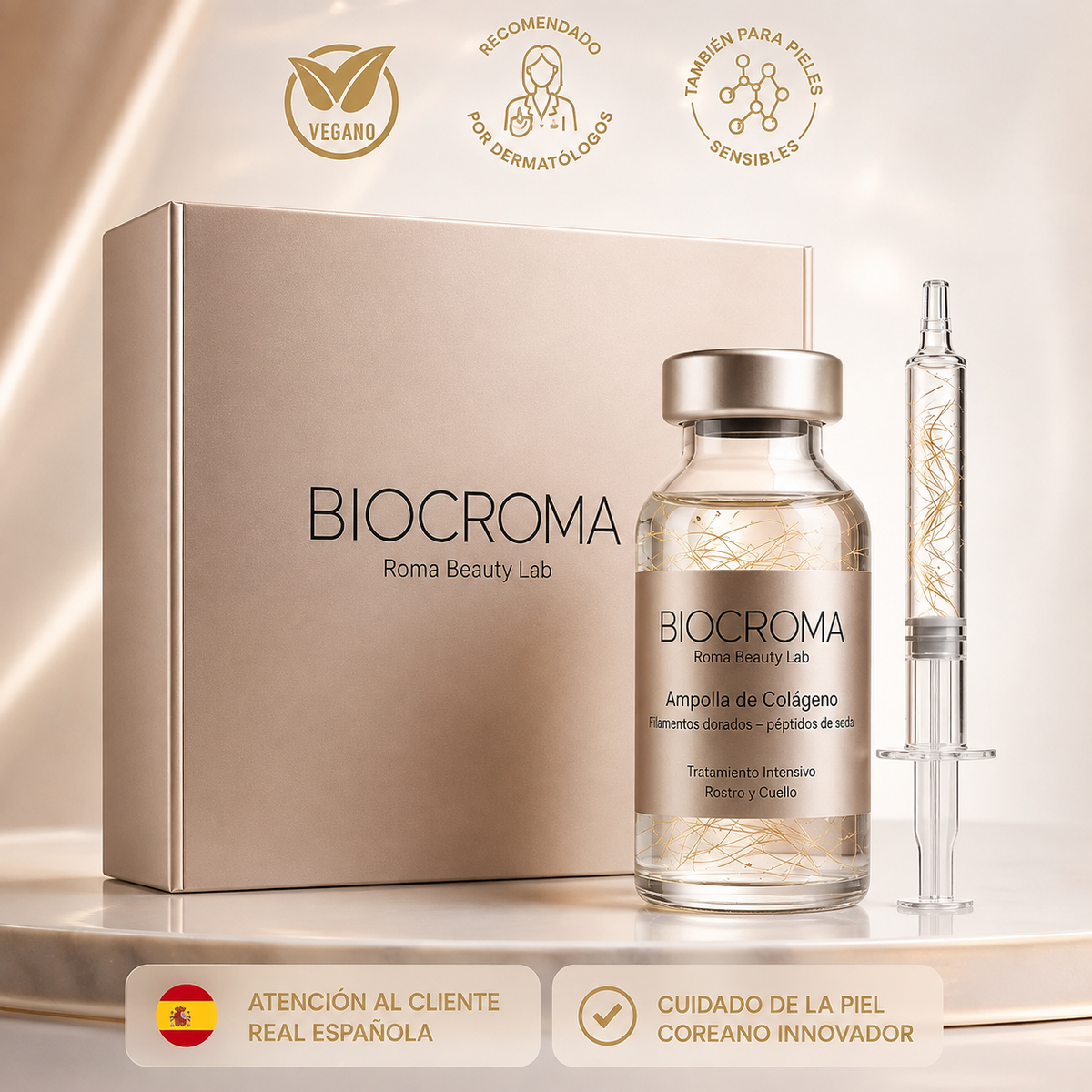 Biochroma – Sérum coreano con efecto lifting (visible desde la primera aplicación)