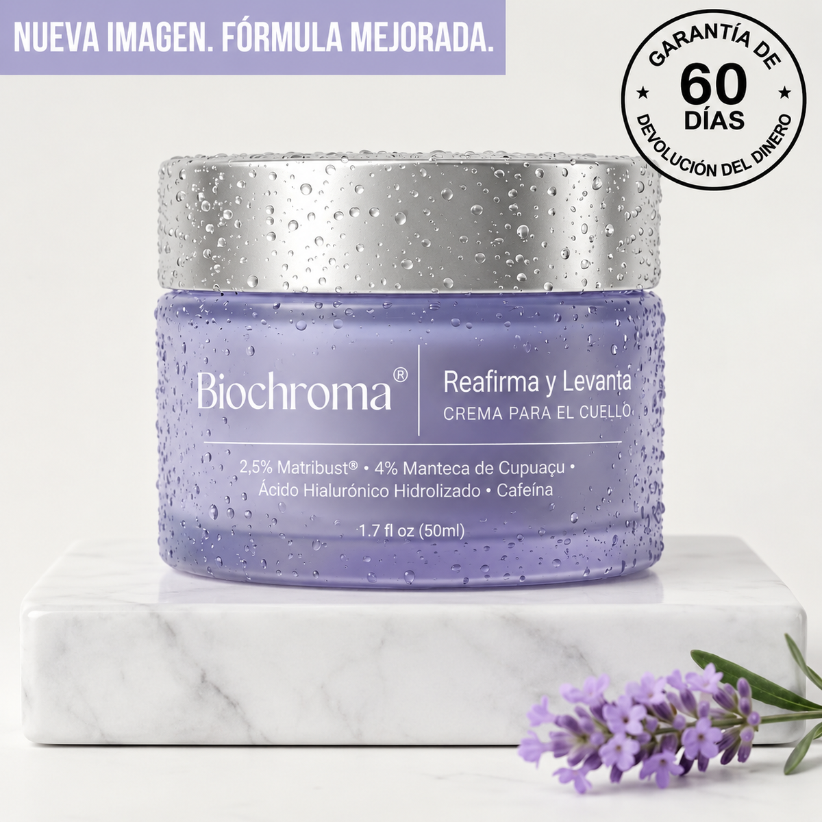 Crema Reafirmante y Tensora para el Cuello Biochroma®