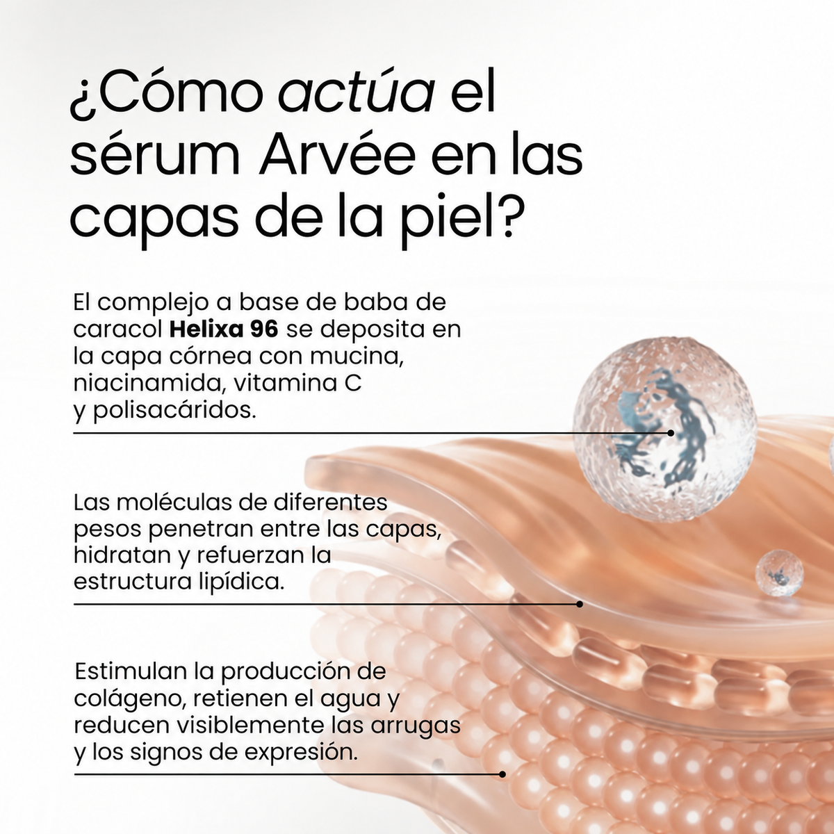 Sérum Facial de Baba de Caracol – 30 ml